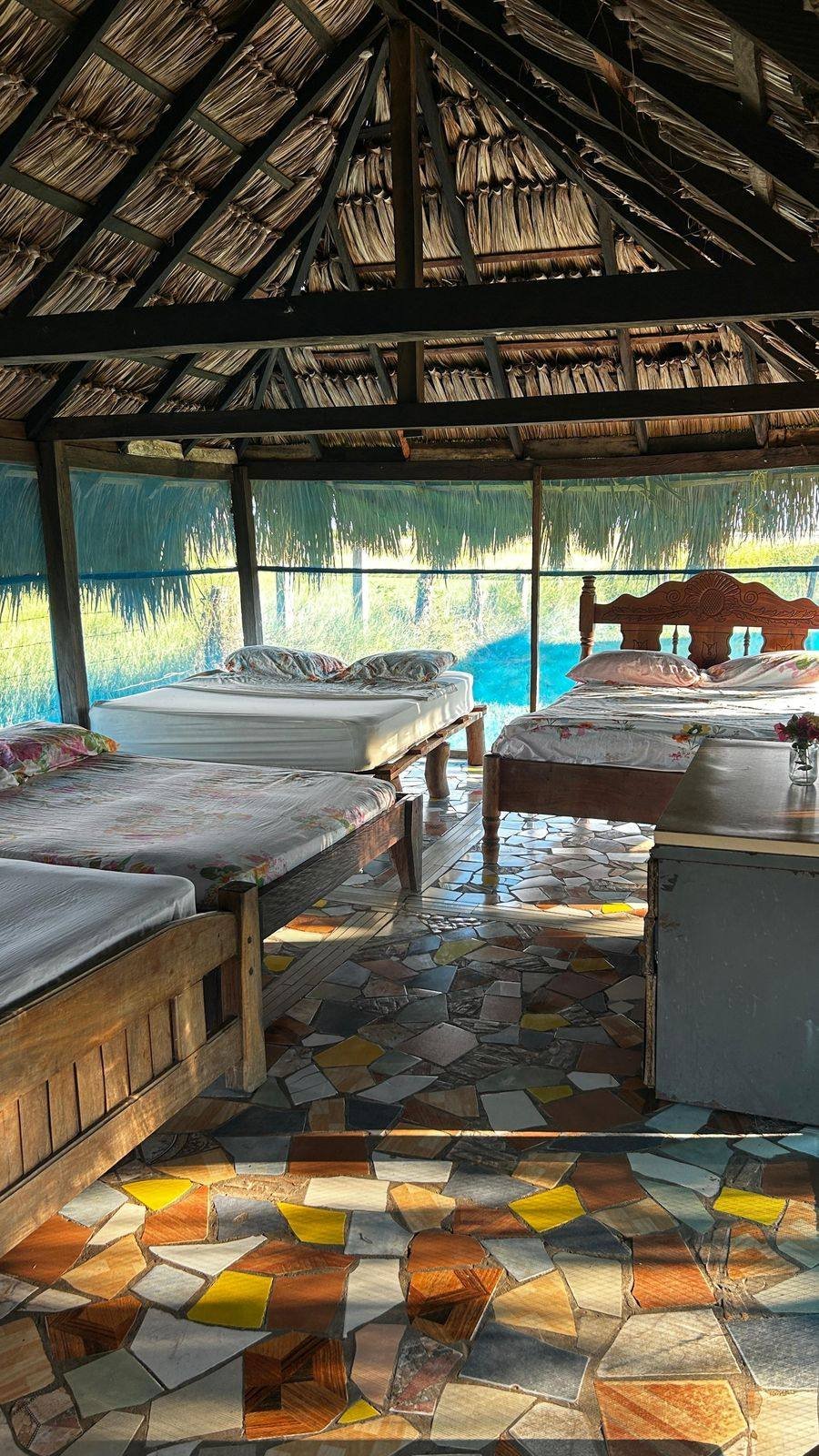 Family cabin interior